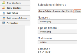 subir ficheros