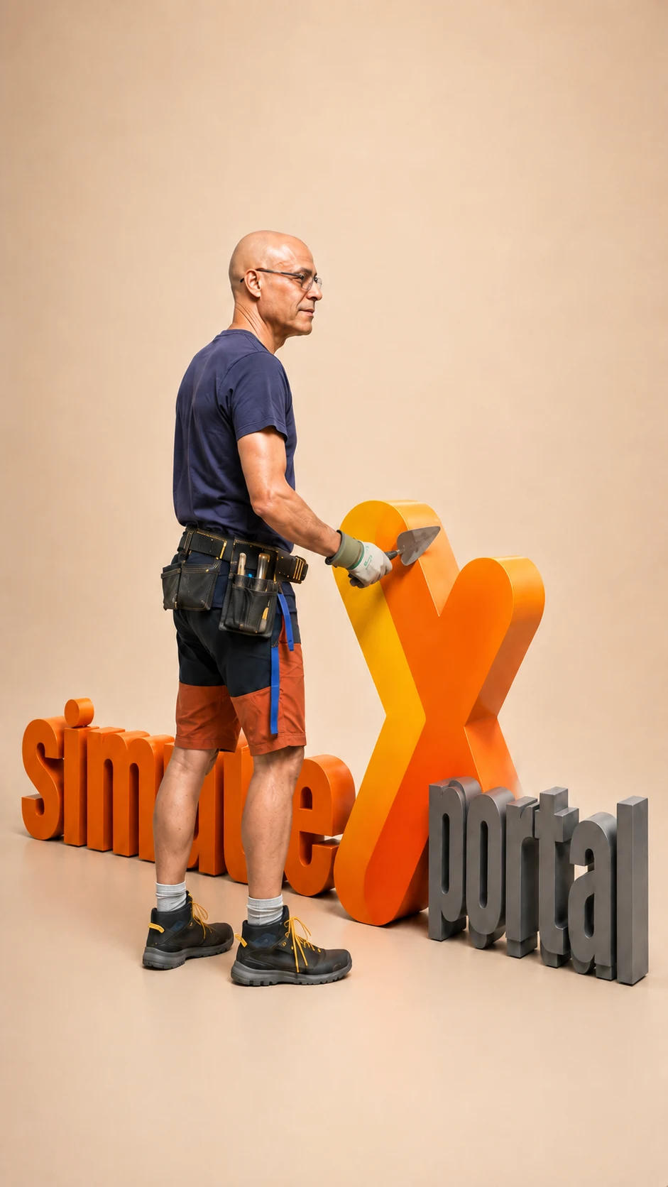 Angel Cervera Claudio building the SimplexPortal name